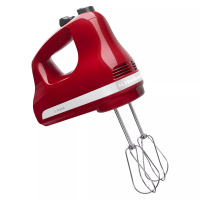 KitchenAid - KHM512ER 5-Speed Hand Mixer - Empire Red